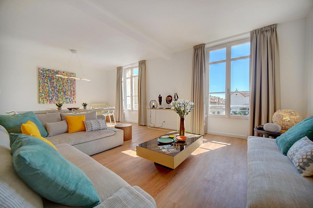 Immogroom - Magnificent 180M Duplex Apartment - Parking - Air Conditioning Канны Экстерьер фото